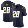 Johmsee LA.Chargers #28 Kimani Vidal Player Navy Limited Vapor Untouchable Home Game Stitched Jerseys