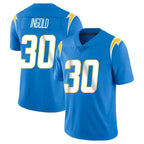 Johmsee LA.Chargers #30 Alec Ingold Player Blue Limited Vapor Untouchable Home Game Stitched Jerseys