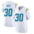 Johmsee LA.Chargers #30 Alec Ingold Player White Limited Vapor Untouchable Home Game Stitched Jerseys