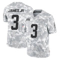Johmsee LA.Chargers #3 Derwin James Jr. Player Arctic Camo Salute To Service Limited Game Stitched Jerseys