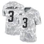 Johmsee LA.Chargers #3 Derwin James Jr. Player Arctic Camo Salute To Service Limited Game Stitched Jerseys