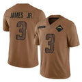 Johmsee LA.Chargers #3 Derwin James Jr. Player Brown Salute To Service Limited Stitched Jerseys