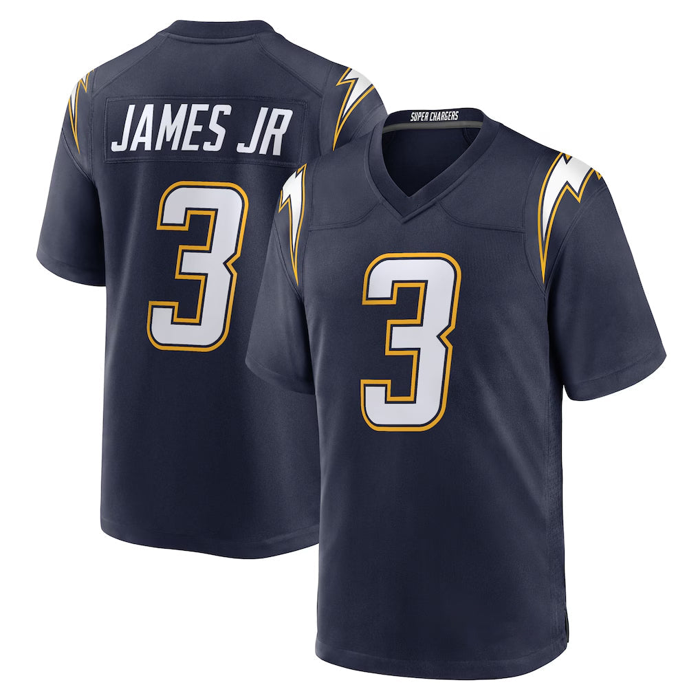Johmsee LA.Chargers #3 Derwin James Jr. Player Navy Alternate Home Game Stitched Jerseys