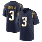 Johmsee LA.Chargers #3 Derwin James Jr. Player Navy Home Game Stitched Jerseys