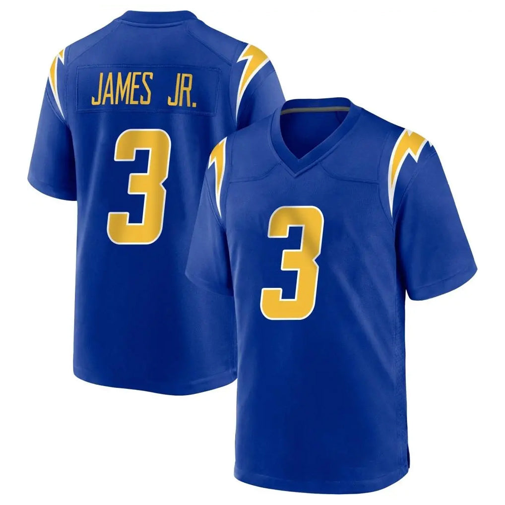 Johmsee LA.Chargers #3 Derwin James Jr. Player Royal Home Game Stitched Jerseys