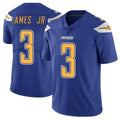 Johmsee LA.Chargers #3 Derwin James Jr. Player Royal Limited Color Rush Vapor Untouchable Home Game Stitched Jerseys