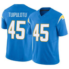 Johmsee LA.Chargers #45 Tuli Tuipulotu Player Blue Limited Vapor F.U.S.E. Home Game Stitched Jerseys