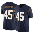 Johmsee LA.Chargers #45 Tuli Tuipulotu Player Navy Limited Vapor F.U.S.E. Home Game Stitched Jerseys