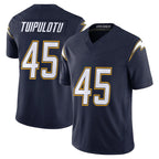 Johmsee LA.Chargers #45 Tuli Tuipulotu Player Navy Vapor F.U.S.E. Limited Home Game Stitched Jerseys