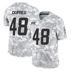 Johmsee LA.Chargers #48 Bud Dupree Player Arctic Camo Salute To Service Limited Game Stitched Jerseys