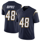 Johmsee LA.Chargers #48 Bud Dupree Player Navy Vapor F.U.S.E. Limited Home Game Stitched Jerseys