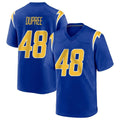 Johmsee LA.Chargers #48 Bud Dupree Player Royal Home Game Stitched Jerseys