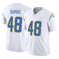 Johmsee LA.Chargers #48 Bud Dupree Player White Limited Vapor F.U.S.E. Home Game Stitched Jerseys
