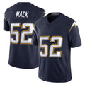 Johmsee LA.Chargers #52 Khalil Mack Player Navy Vapor F.U.S.E. Limited Home Game Stitched Jerseys