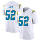 Johmsee LA.Chargers #52 Khalil Mack Player White Limited Vapor Untouchable Home Game Stitched Jerseys