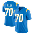 Johmsee LA.Chargers #70 Rashawn Slater Player Blue Limited Vapor Untouchable Home Game Stitched Jerseys