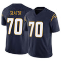 Johmsee LA.Chargers #70 Rashawn Slater Player Navy Limited Vapor F.U.S.E. Home Game Stitched Jerseys
