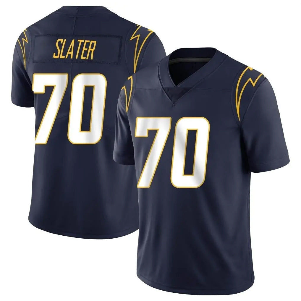 Johmsee LA.Chargers #70 Rashawn Slater Player Navy Limited Vapor Untouchable Home Game Stitched Jerseys