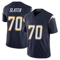 Johmsee LA.Chargers #70 Rashawn Slater Player Navy Vapor F.U.S.E. Limited Home Game Stitched Jerseys