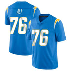 Johmsee LA.Chargers #76 Joe Alt Player Blue Limited Vapor Untouchable Home Game Stitched Jerseys