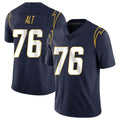 Johmsee LA.Chargers #76 Joe Alt Player Navy Limited Vapor Untouchable Home Game Stitched Jerseys