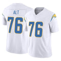 Johmsee LA.Chargers #76 Joe Alt Player White Limited Vapor F.U.S.E. Home Game Stitched Jerseys
