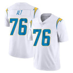 Johmsee LA.Chargers #76 Joe Alt Player White Limited Vapor Untouchable Home Game Stitched Jerseys