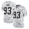 Johmsee LA.Chargers #93 Teair Tart Player Arctic Camo Salute To Service Limited Game Stitched Jerseys