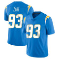 Johmsee LA.Chargers #93 Teair Tart Player Blue Limited Vapor Untouchable Home Game Stitched Jerseys