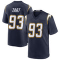 Johmsee LA.Chargers #93 Teair Tart Player Navy Alternate Home Game Stitched Jerseys