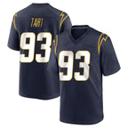 Johmsee LA.Chargers #93 Teair Tart Player Navy Home Game Stitched Jerseys