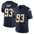 Johmsee LA.Chargers #93 Teair Tart Player Navy Vapor F.U.S.E. Limited Home Game Stitched Jerseys