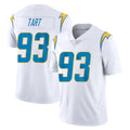 Johmsee LA.Chargers #93 Teair Tart Player White Limited Vapor Untouchable Home Game Stitched Jerseys