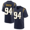 Johmsee LA.Chargers #94 Dalvin Tomlinson Player Navy Home Game Stitched Jerseys