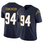 Johmsee LA.Chargers #94 Dalvin Tomlinson Player Navy Limited Vapor F.U.S.E. Home Game Stitched Jerseys