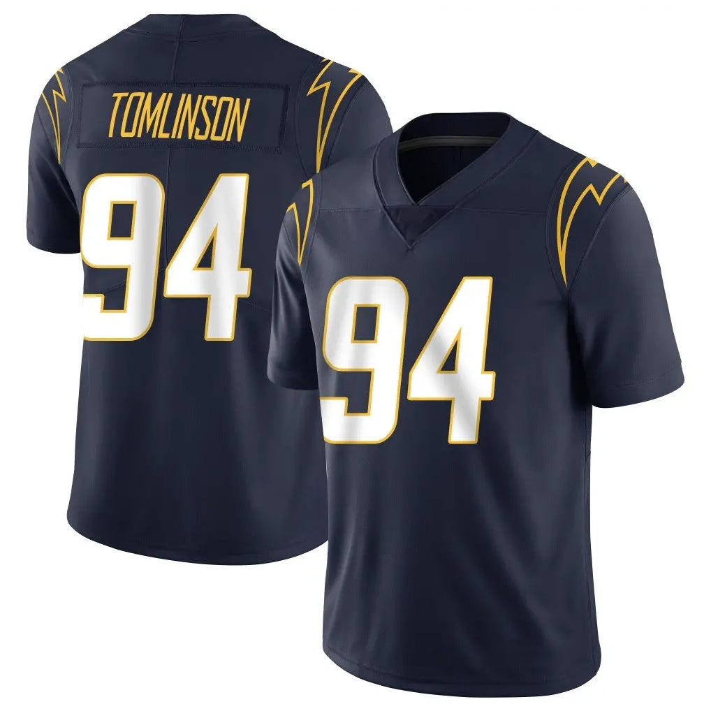 Johmsee LA.Chargers #94 Dalvin Tomlinson Player Navy Limited Vapor Untouchable Home Game Stitched Jerseys