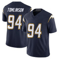 Johmsee LA.Chargers #94 Dalvin Tomlinson Player Navy Vapor F.U.S.E. Limited Home Game Stitched Jerseys