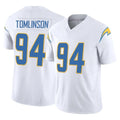 Johmsee LA.Chargers #94 Dalvin Tomlinson Player White Limited Vapor F.U.S.E. Home Game Stitched Jerseys