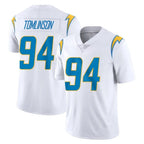 Johmsee LA.Chargers #94 Dalvin Tomlinson Player White Limited Vapor Untouchable Home Game Stitched Jerseys