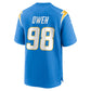 LA.Chargers #98 Odafe Oweh Powder Blue Team Game Stitched American Football Jerseys