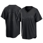Johmsee LA.Dodgers #11 Roki Sasaki Player Black Pitch Fashion T-shirt Stitched Jerseys