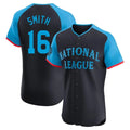Johmsee LA.Dodgers #16 Will Smith Player Black National League All-Star Limited Elite Home Stitched Jerseys