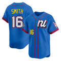 Johmsee LA.Dodgers #16 Will Smith Player Blue All-Star Limited Home Stitched Jerseys
