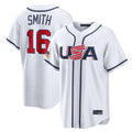 Johmsee LA.Dodgers #16 Will Smith Player White USA 2026 World Classic Limited Home Stitched Jerseys