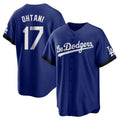 Johmsee LA.Dodgers #17 Shohei Ohtani Player Royal City Connect Home Game Stitched Jerseys