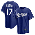 Johmsee LA.Dodgers #17 Shohei Ohtani Player Royal Home Game Stitched Jerseys