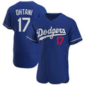 Johmsee LA.Dodgers #17 Shohei Ohtani Player Royal Limited Elite Home Stitched Jerseys