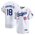 Johmsee LA.Dodgers #18 Yoshinobu Yamamoto Player White Tokyo Series Vapor Premier Limited Stitched Jerseys