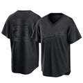 Johmsee LA.Dodgers #23 Kyle Tucker Player Black Pitch Fashion T-shirt Stitched Jerseys