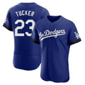 Johmsee LA.Dodgers #23 Kyle Tucker Player Royal City Connect Elite Home Stitched Jerseys